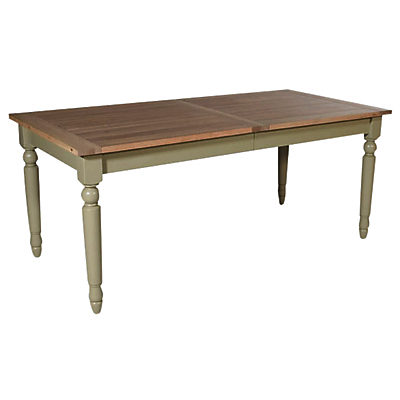 Neptune Suffolk 6-10 Seater Seasoned Oak Extending Dining Table, Honed Slate